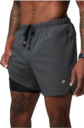 Fabletics Mens The 5 One Short in Onyx at Nordstrom, Size Xx-Large