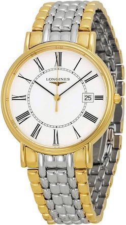Longines La Grande Classique Presence White Dial Steel Mens Watch L4.790.2.11.7