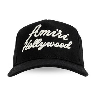 Amiri Baseball Cap - Heren - Petten - Zwart - ONE Size - Katoen - Accessoires