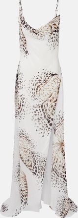 Blumarine Floral maxi dress