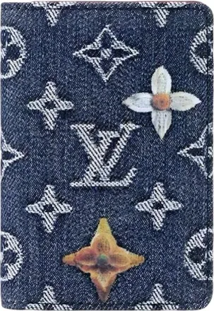 Louis Vuitton Pocket Organizer Blue M27560