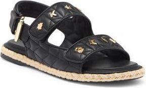 Karl Lagerfeld Charley Espadrille Slingback Sandal in Black at Nordstrom Rack, Size 8.5