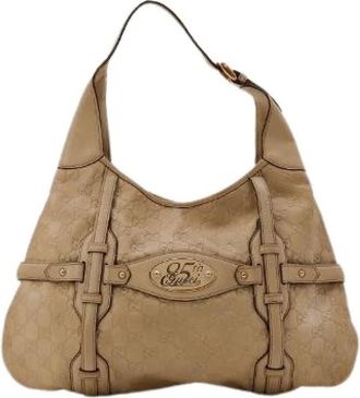 Gucci Pre-owned Le Hobo Horsebit 85th - - Pre-owned - Donna - Beige - ONE SIZE
