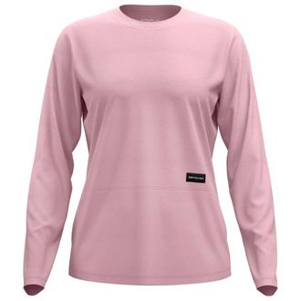 Ortovox 185 Merino Patch L/S Merinoshirt f&uuml;r Damen | rosa