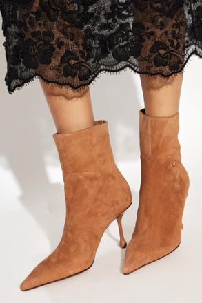 Jimmy Choo London Cycas Heeled Ankle Boots, Womens, Brown