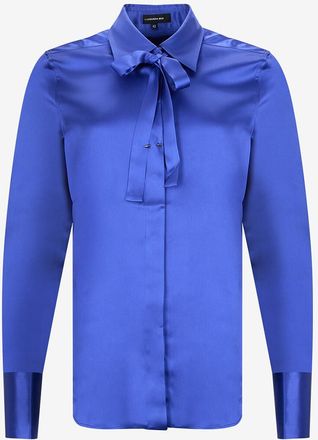 Barbara Bui Seidenhemd mit abnehmbarer Schluppe