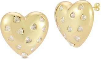 Sphera Milano Plated Cz Earrings