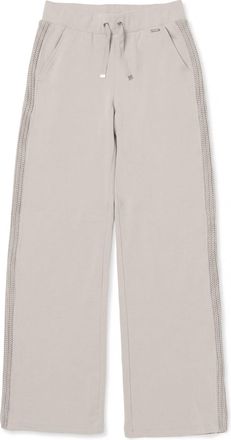 Freddy Pantaloni donna wide leg in modal con inserti in tricot