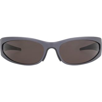 Balenciaga 77mm Novelty Sunglasses in Grey Grey Grey at Nordstrom Rack