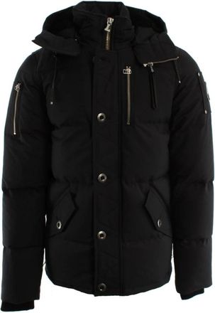 Moose Knuckles Forestville Jacket - Heren - Winterjassen - Zwart - XL - Katoen - Jassen