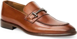 Bruno Magli Sante Leather Bit Loafer in Cognac at Nordstrom Rack, Size 11.5