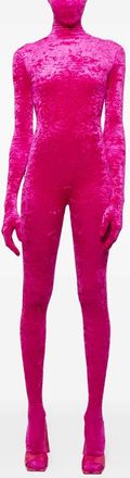VETEMENTS Fluwelen jumpsuit - Roze