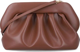 Themoir&egrave; Sculptural Vegan Fabric Clutch With Magnetic Closure