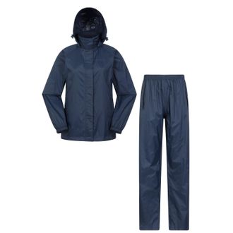 Mountain Warehouse Dames/Dames Pakka Jas en Broek Set (Marine)