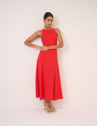 Nobody's Child Red Reign Midi Dress