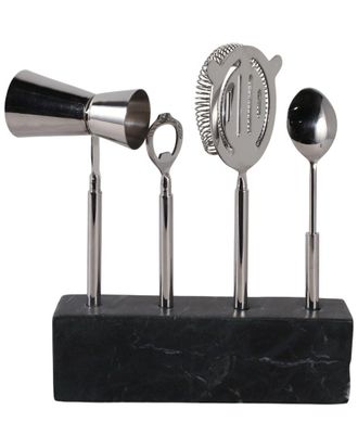 Sagebrook Home 10In 4Pc Bar Utensil Set