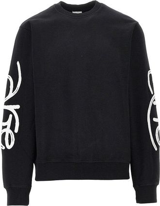 Arte Cotton sweatshirt with logo embroidery Man XL