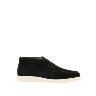 Santoni Desert Boot - male - Santoni - Ankle Boots - Black - 7 1/2 UK - Shoes