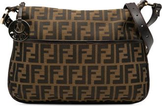 Fendi Pre-owned Fendi Zucca Canvas Chef Crossbody 8BT190 JWU 119 2566