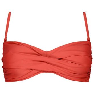 Barts Kelli Twisted Bandeau Bikini-Top f&uuml;r Damen | rot