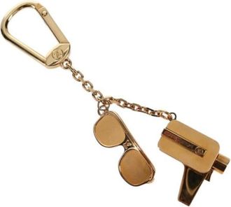 Louis Vuitton Pre-owned Accessories, female, Yellow, Size: ONE SIZE Pre-owned Metal Key-holder