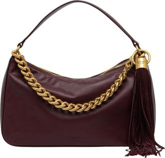 Twinset Hobo Bag - Dames - Handtassen - Bruin - ONE Size - Leer - Tassen