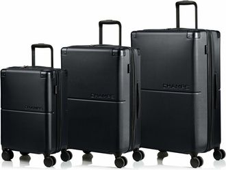 Champs Luggage Earth Collection 3-piece Hardside