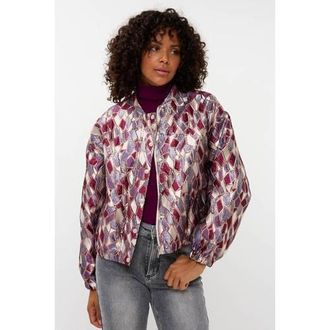 Esqualo bomberjack fuchsia