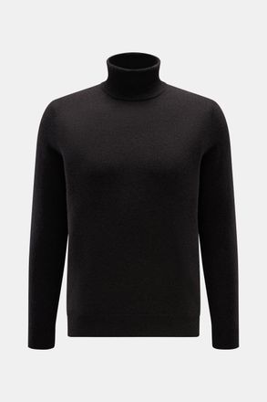 FTC Men - Cashmere turtleneck jumper dark brown
