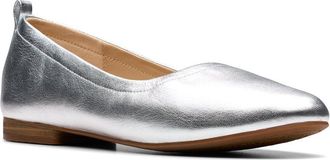 Clarks Fawna Soft Leather Ballet Flat