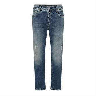 Replay Womens Replay Maijke Straight-Fit Jeans in Blue