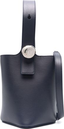 Loewe Borsa a secchiello in pelle - Blu