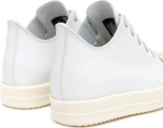 Rick Owens Womens Low Sneakers - White Leather - Size EU 36