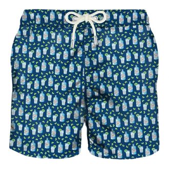 MC2 Saint Barth Beachwear, male, Blue, Size: S Sea Clothing