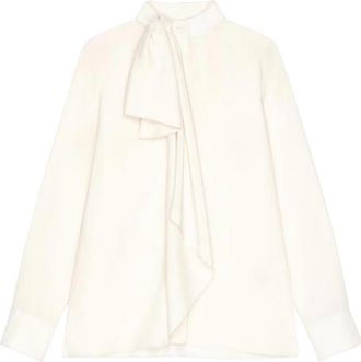 Givenchy Draped Bow Blouse