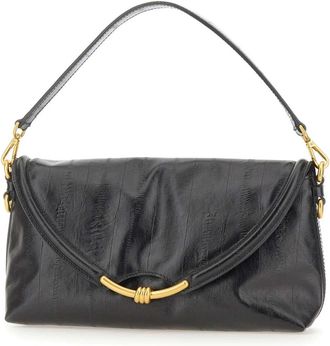 Gianni Chiarini Bea Schoudertas - Dames - Schoudertassen - Zwart - ONE Size - Leer - Tassen