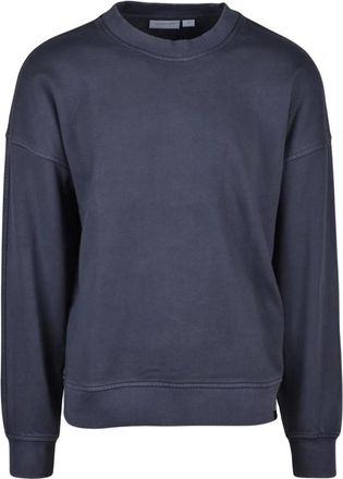 Calvin Klein Jeans Felpa Girocollo - Heren - Sweatshirts - Grijs - L - Katoen - Hoodies & sweatvesten
