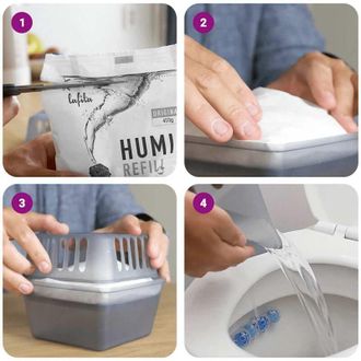 vidaXL Absorbentes De Humedad De Recambio 18 Unidades 900 G Vidaxl