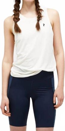 Peak Performance Delta Tank Top In White