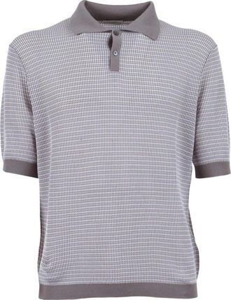 Ballantyne Polo Shirts, male, Gray, Size: 2XL Polo Manica Corta