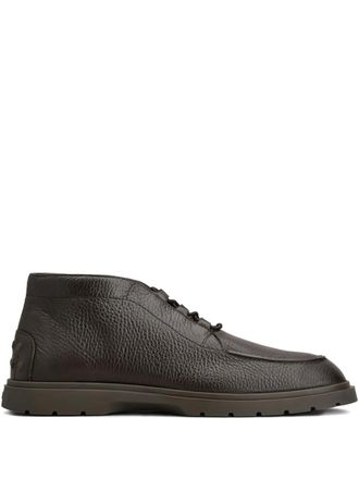 Tod's Bewerkte laarzen met veters - Zwart