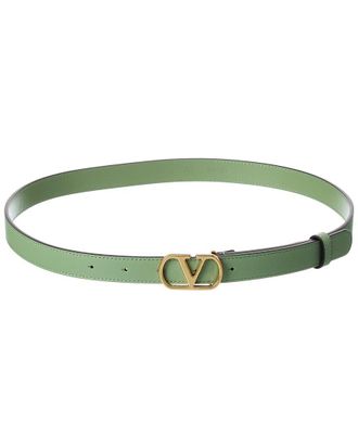 Valentino Vlogo Signature Leather Belt