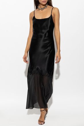 By Malene Birger Long Dress Camilla, Womens, Black