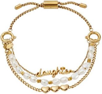 Alex and Ani Daughter Home Is Where The Heart Is Stranded Bracelet in White at Nordstrom