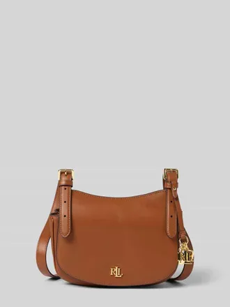 Lauren Ralph Lauren Umh&auml;ngetasche mit Logo-Detail in Cognac, Gr&ouml;&szlig;e 1