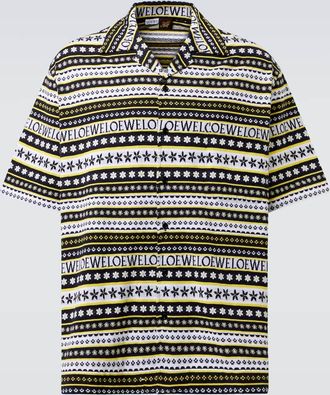 Loewe Paulas Ibiza - Camicia bowling in cotone