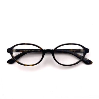 Retro Superfuture Havana Numero 04 Acetate Glasses