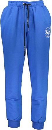 La Martina Sportbroeken - Heren - Sweatpants - Blauw - M - Katoen - Broeken