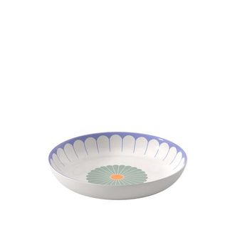 Villeroy & Boch Fleur Couleur Low Serving Bowl in Green at Nordstrom