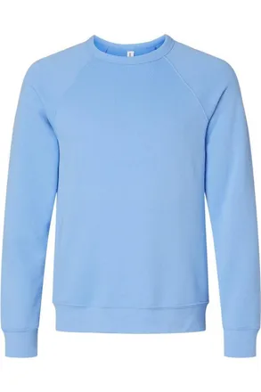 Bella + Canvas Sponge Fleece Raglan Crewneck Sweatshirt